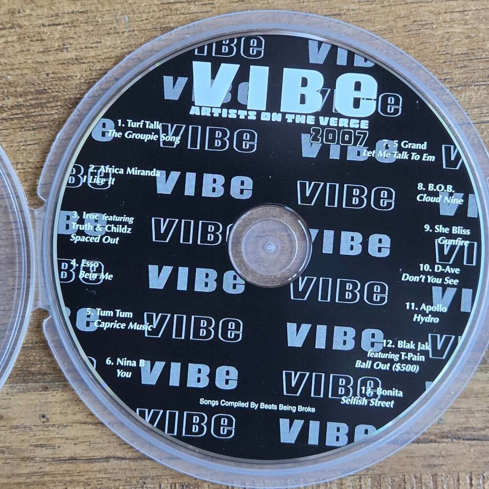 2007 Vibe Artists On The Verge CD